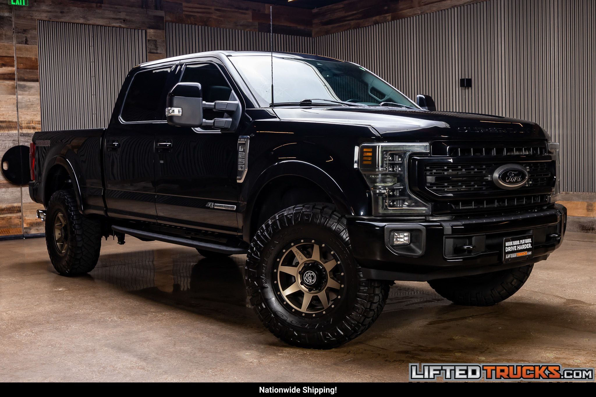 Agate Black 2022 Ford F-250 Super Duty Pickup Truck Four-Wheel Drive Automatic