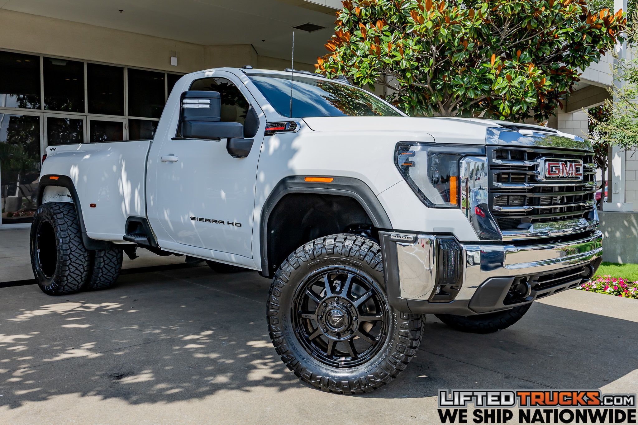 Summit White 2024 GMC Sierra 3500HD Pickup Truck Four-Wheel Drive Automatic