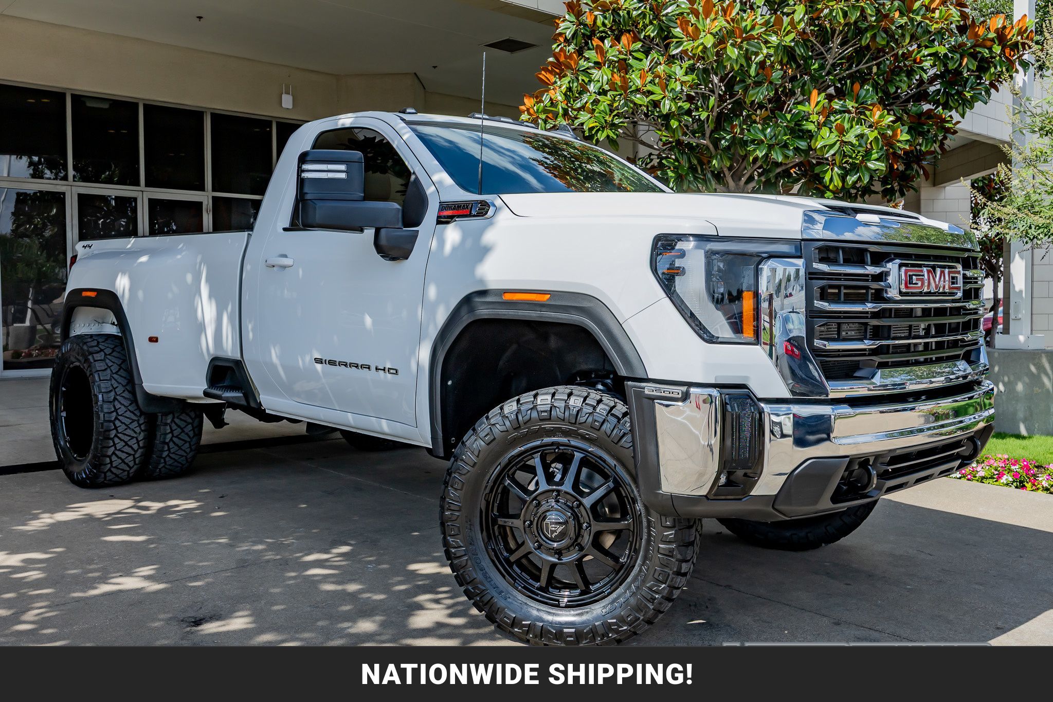 Summit White 2024 GMC Sierra 3500HD Pickup Truck Four-Wheel Drive Automatic