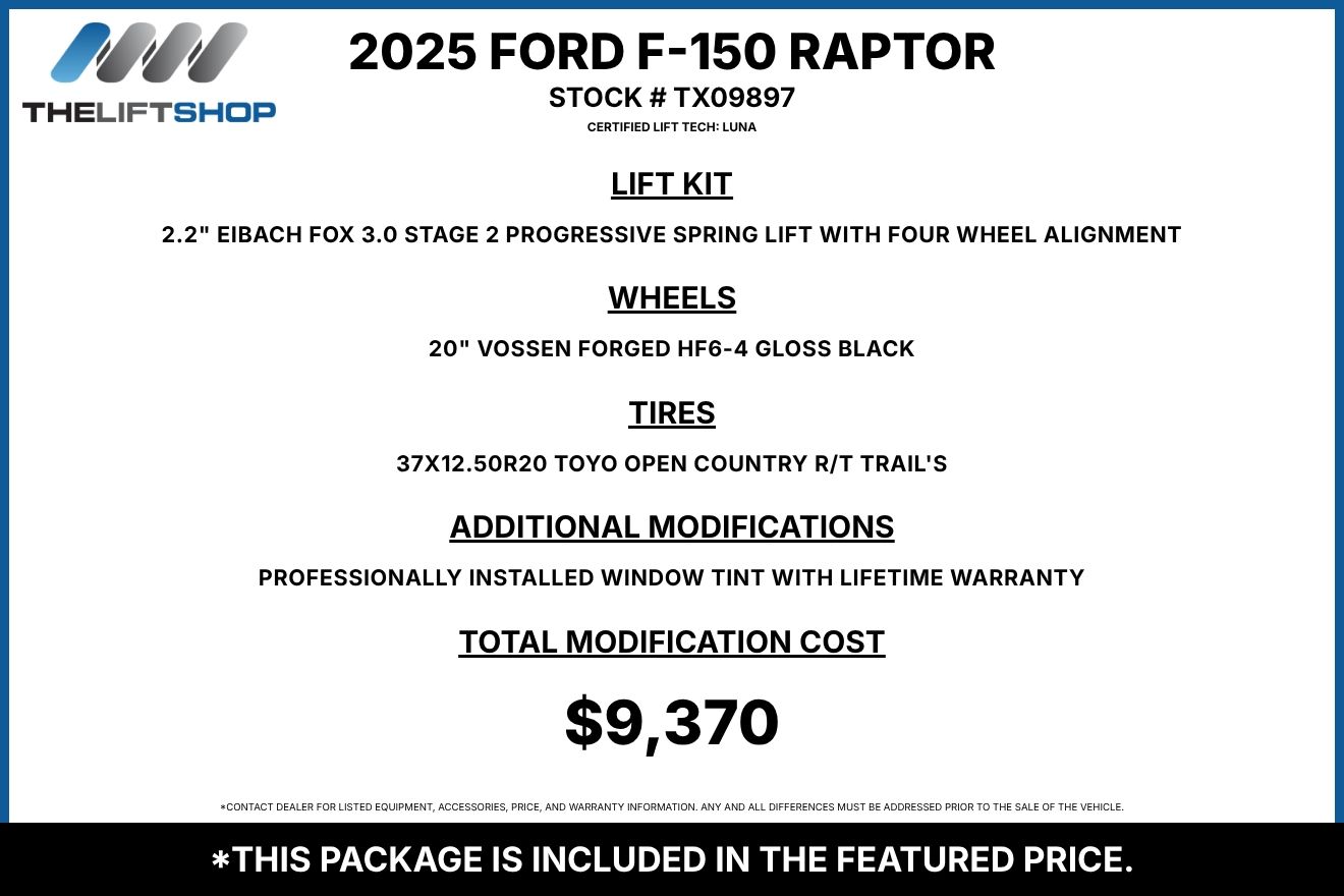 2025 Ford F-150 Raptor SuperCrew Image 2