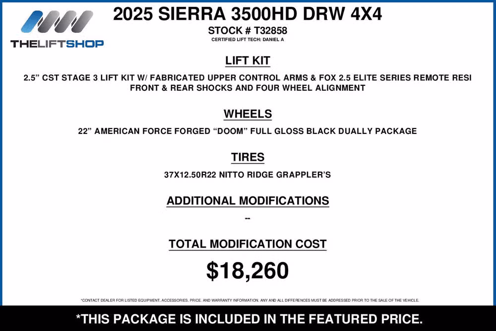 2025 GMC Sierra 3500HD Denali Reserve Crew Cab Image 2