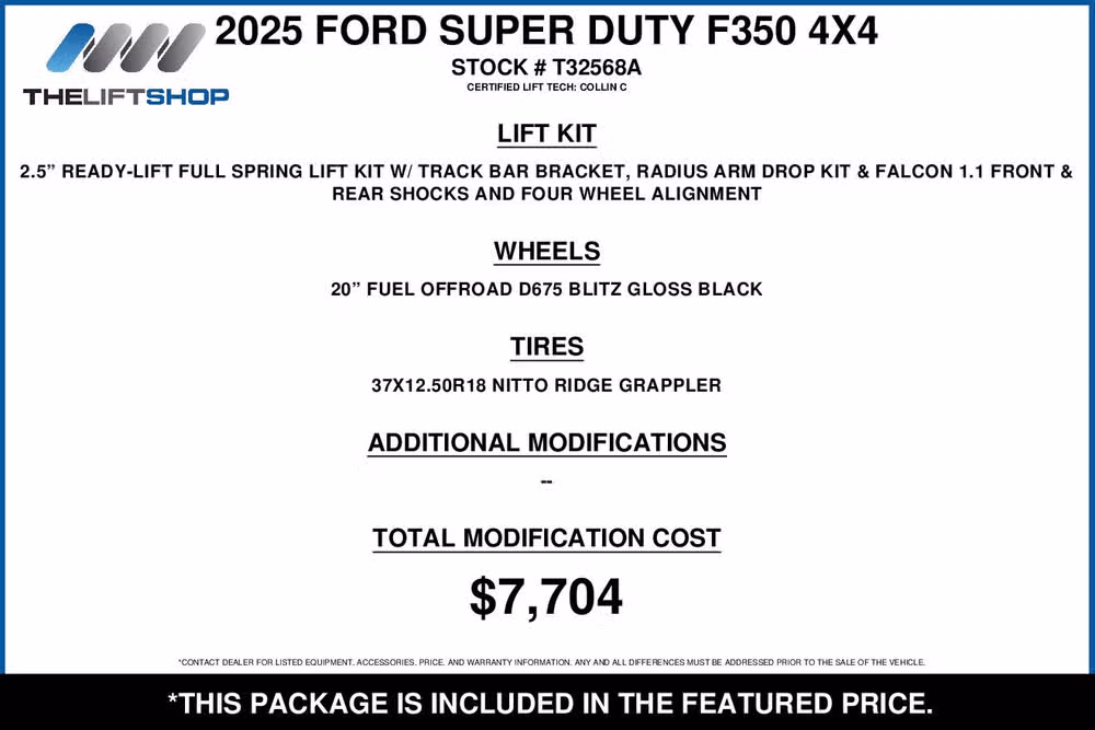2025 Ford F-350 Super Duty Platinum Crew Cab Image 2