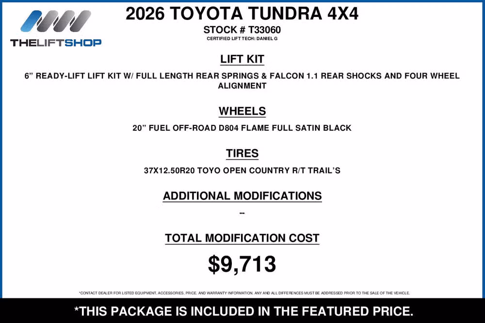 2026 Toyota Tundra 1794 Edition HV CrewMax Image 2