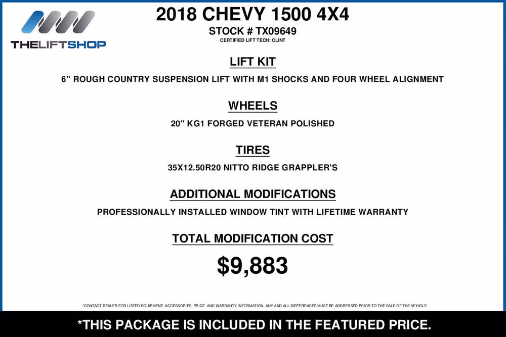 2018 Chevrolet Silverado 1500 LTZ Crew Cab Image 2