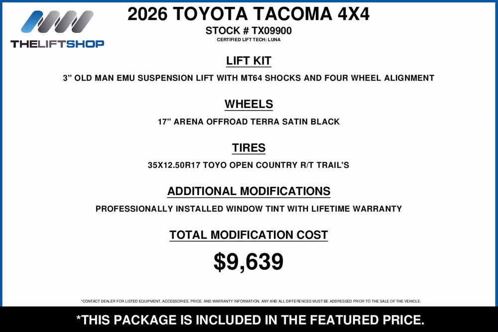 2026 Toyota Tacoma SR5 Double Cab Image 2