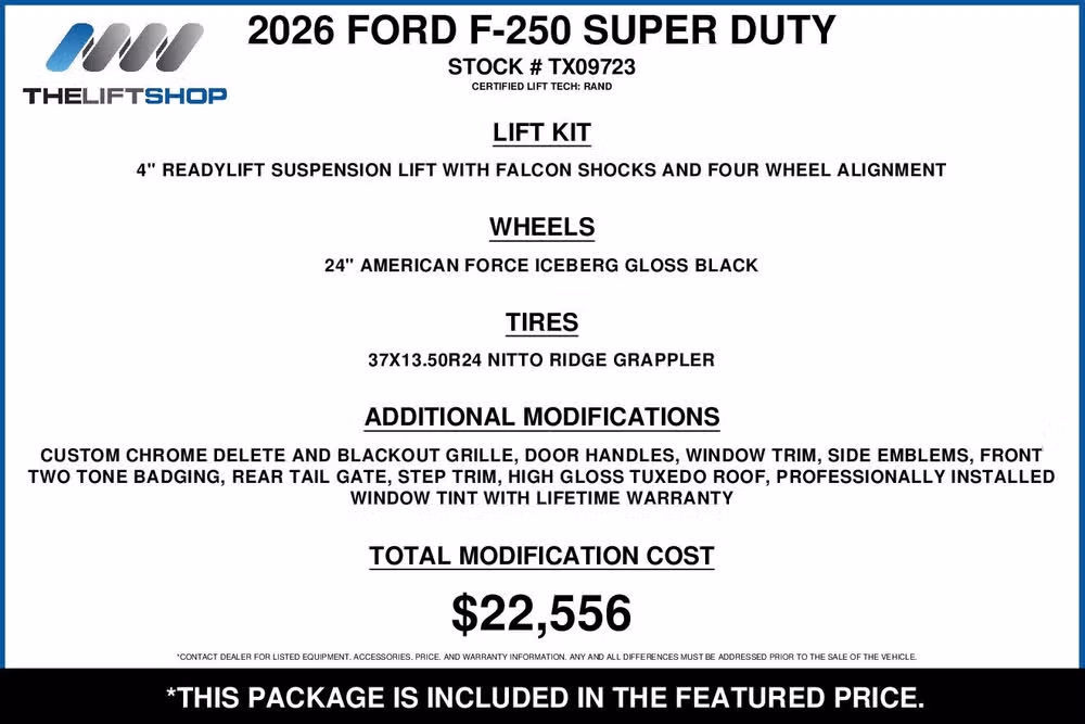 2026 Ford F-250 Super Duty Platinum Plus Crew Cab Image 2