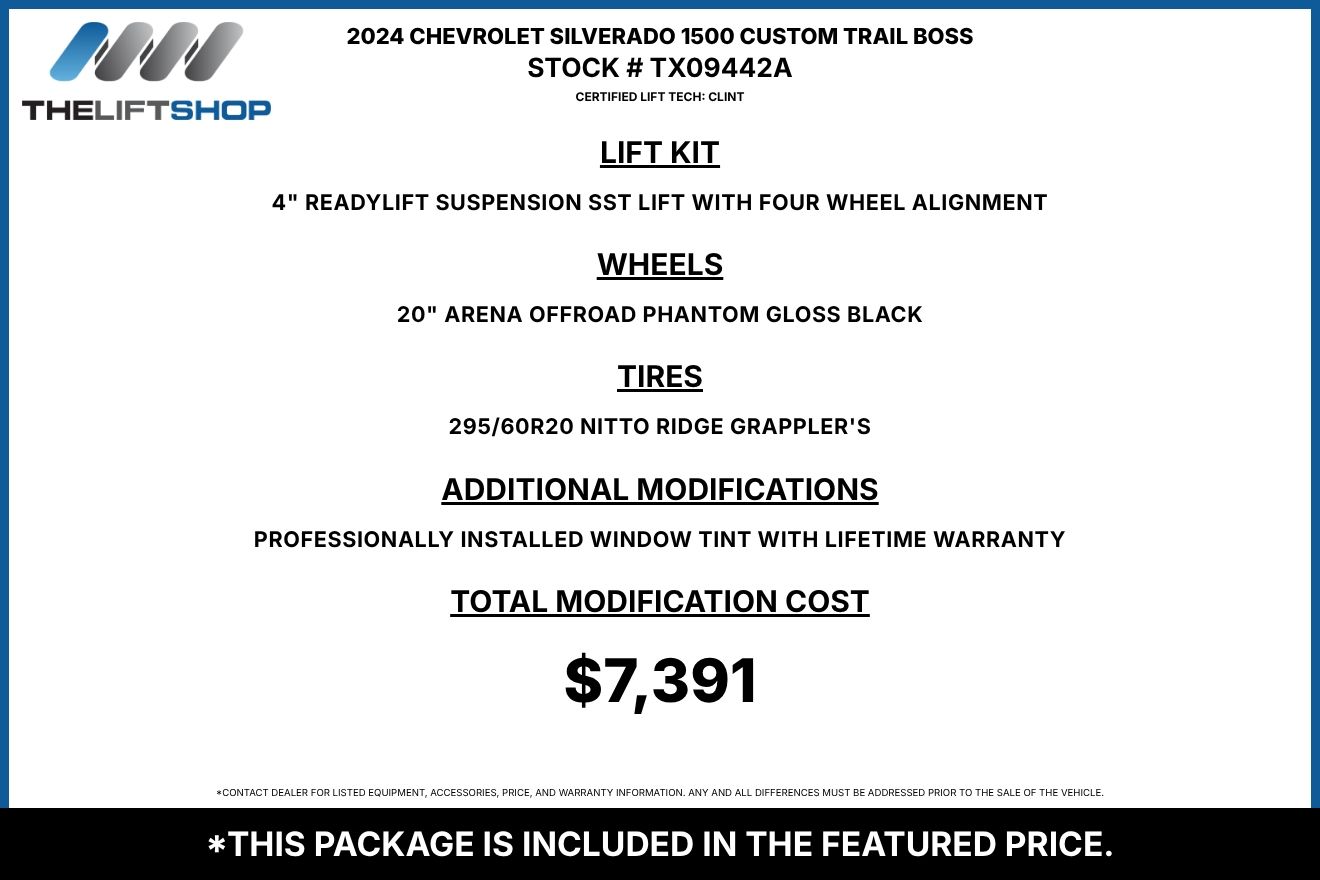 2024 Chevrolet Silverado 1500 Custom Trail Boss Crew Cab Image 3