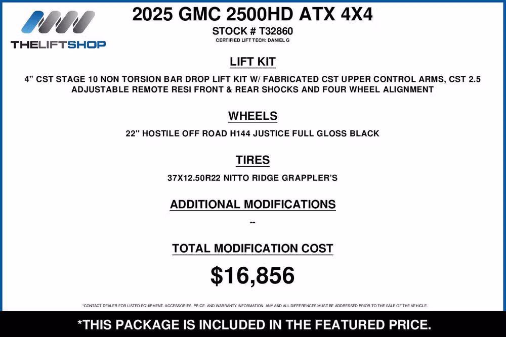 2025 GMC Sierra 2500HD AT4X Crew Cab Image 2