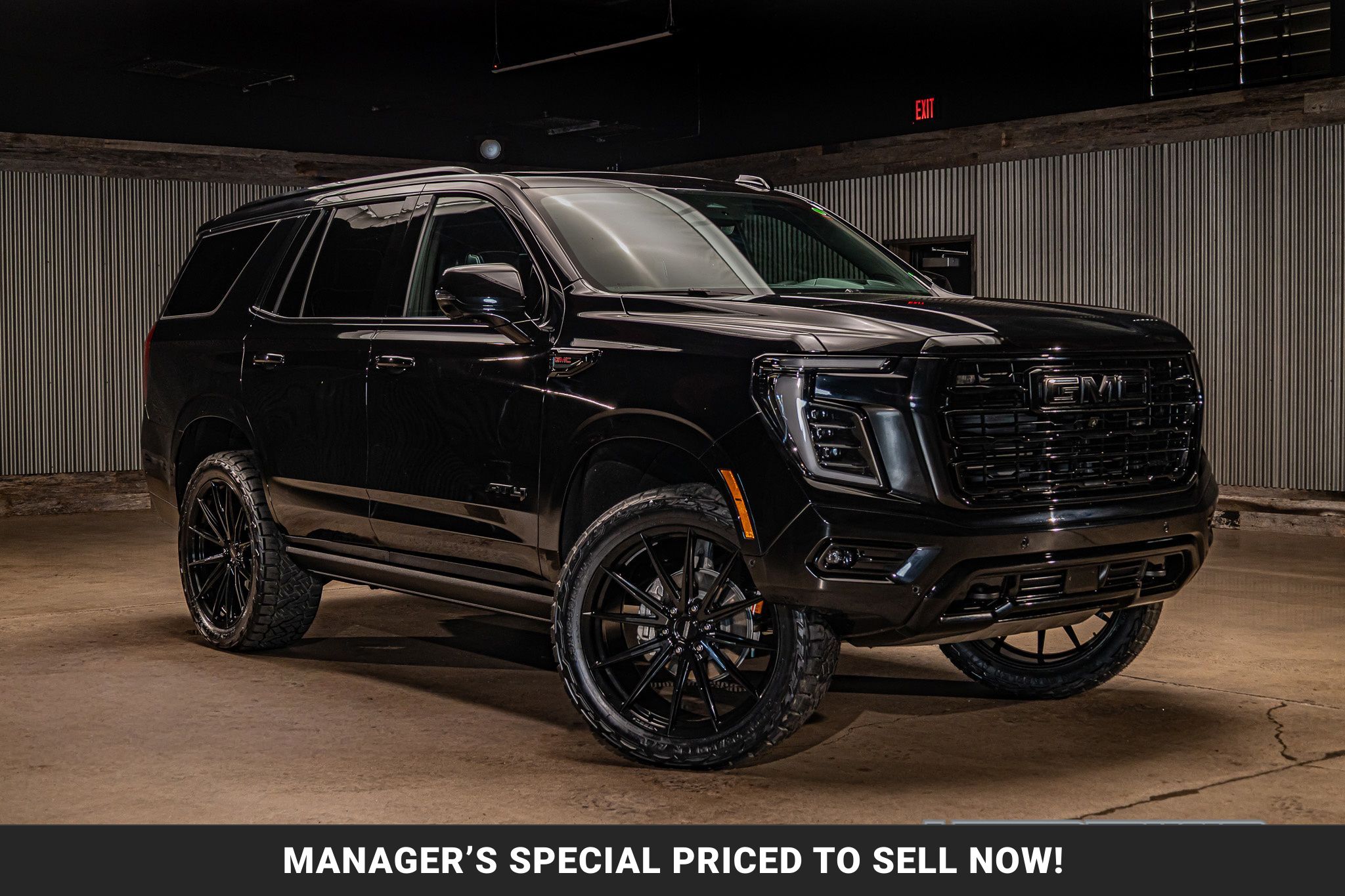 Onyx Black 2026 GMC Yukon SUV / Crossover Four-Wheel Drive Automatic