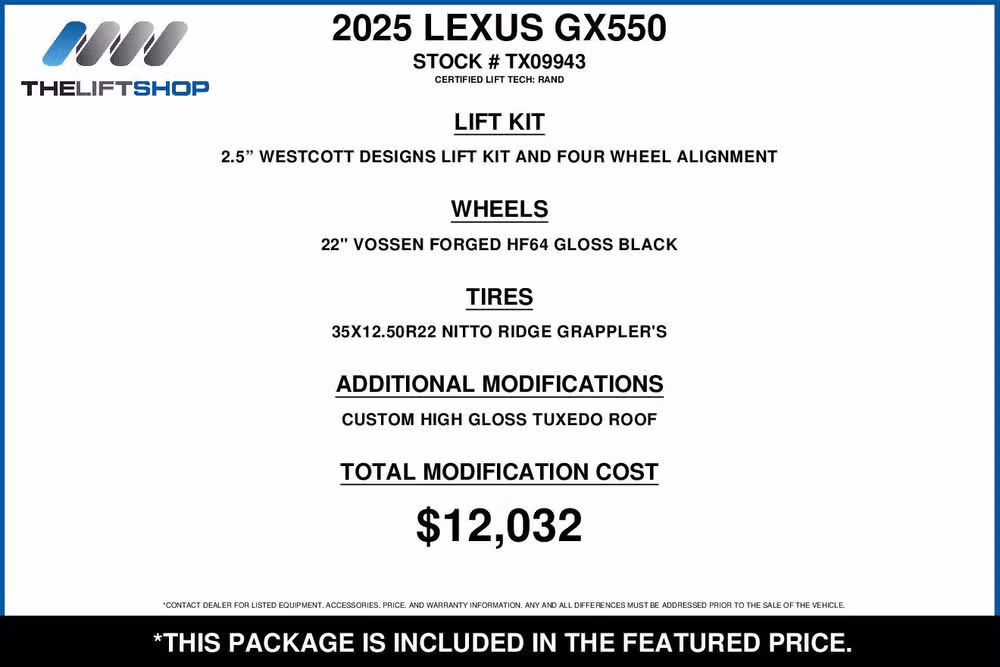 2025 Lexus GX 550 Premium+ Image 2
