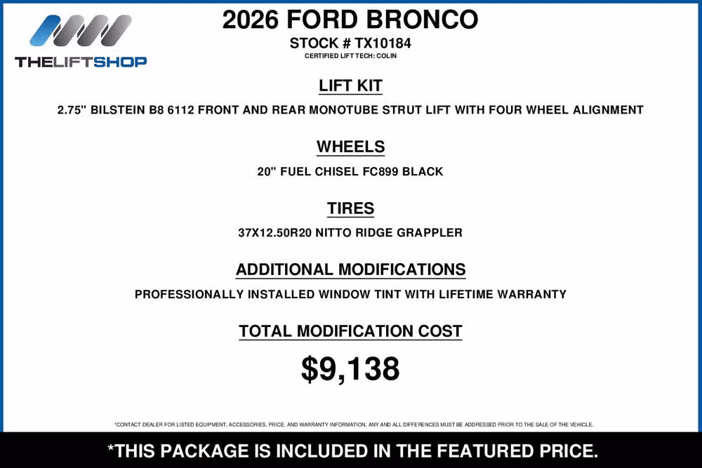 2026 Ford Bronco Outer Banks Image 2