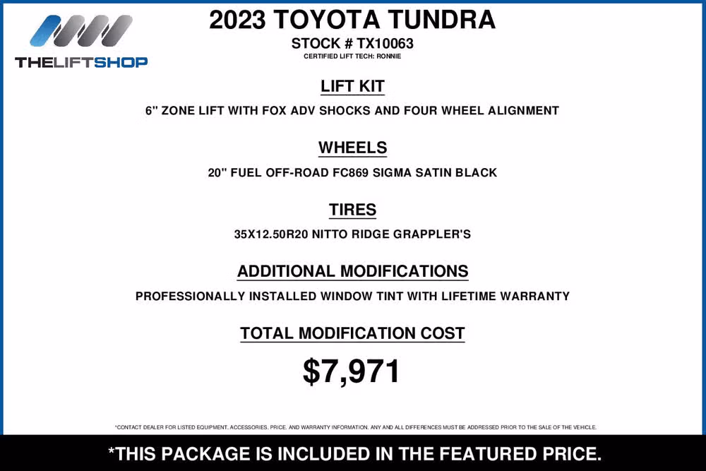 2023 Toyota Tundra 1794 Edition CrewMax Image 2