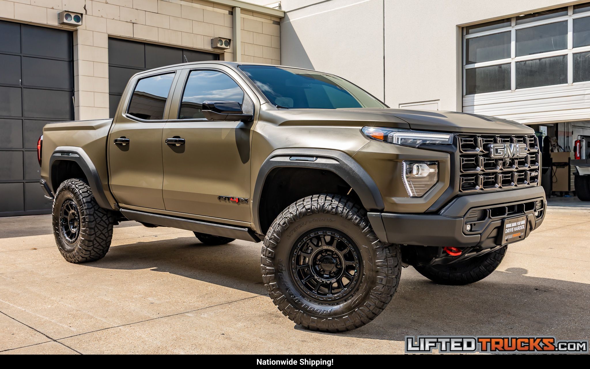 Deep Bronze Metallic 2024 GMC Canyon Pickup Truck Four-Wheel Drive Automatic