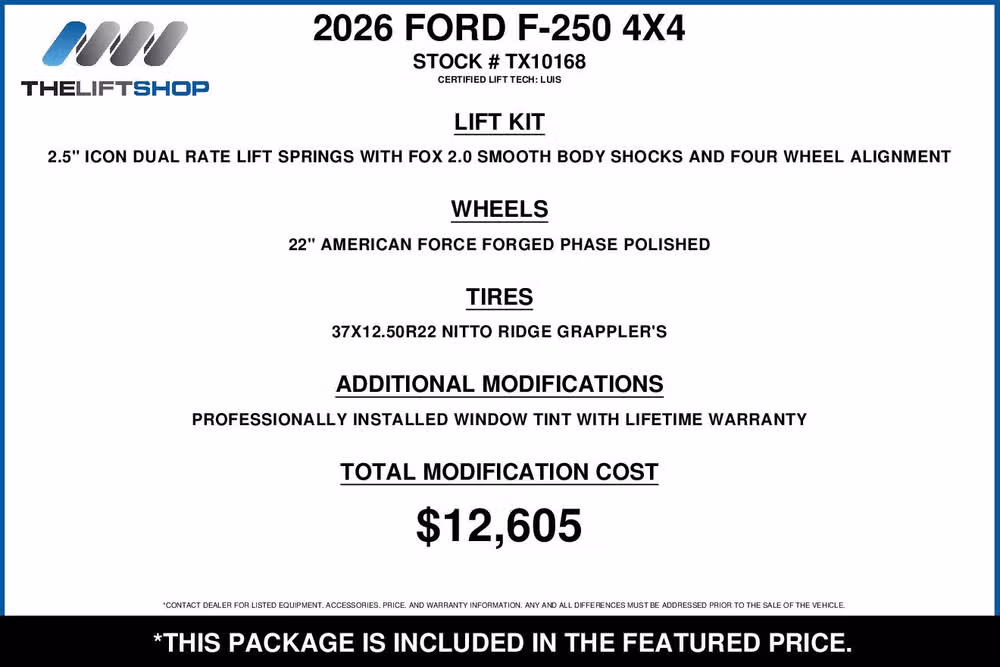 2026 Ford F-250 Super Duty King Ranch Crew Cab Image 2