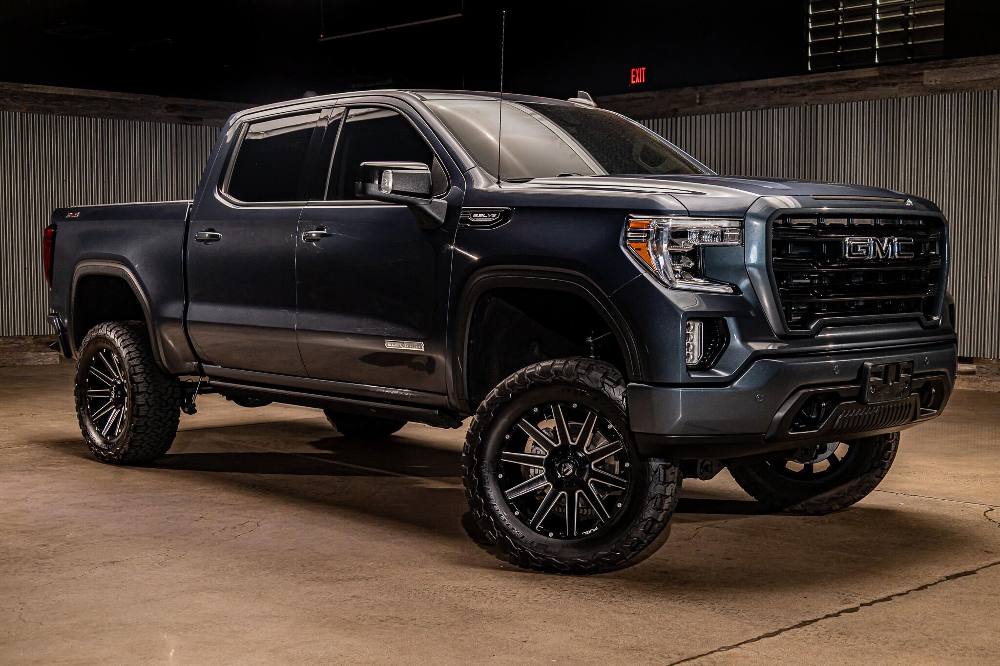 Gray (Dark Sky Metallic) 2022 GMC Sierra 1500 Limited Pickup Truck Four-Wheel Drive Automatic