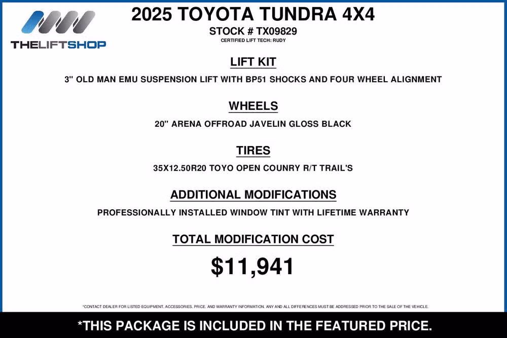 2025 Toyota Tundra Platinum HV CrewMax Image 2