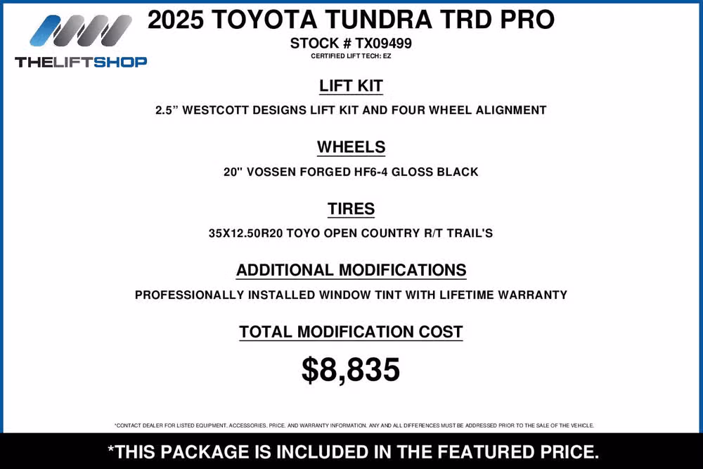 2025 Toyota Tundra TRD Pro HV CrewMax Image 2