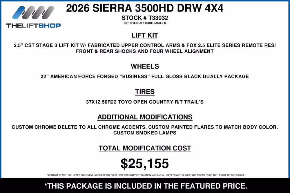 2026 GMC Sierra 3500HD Denali Ultimate Crew Cab Image 2