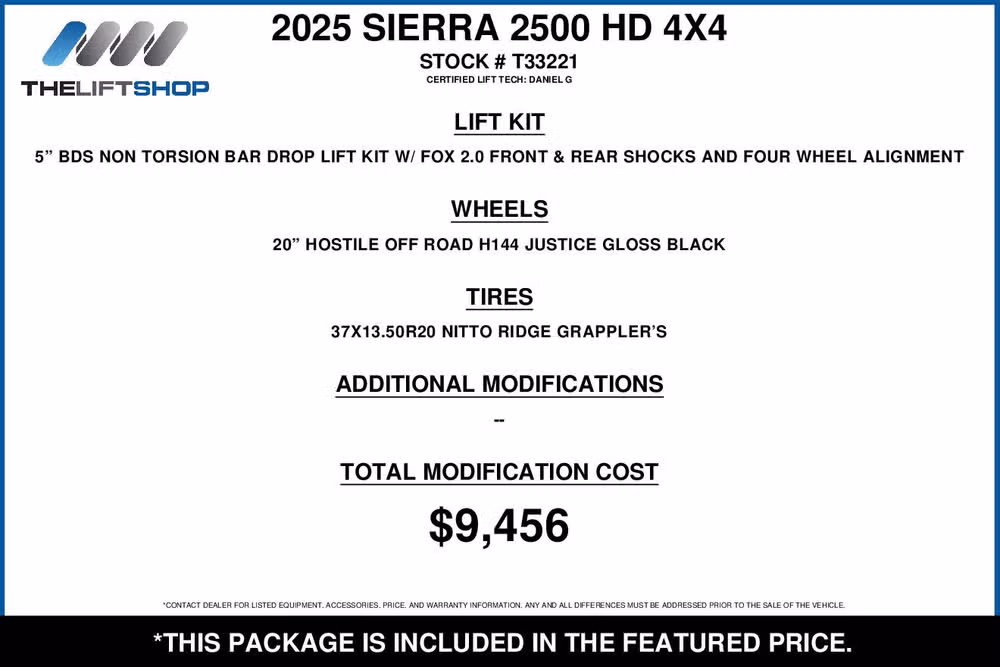2025 GMC Sierra 2500HD AT4 Crew Cab Image 2