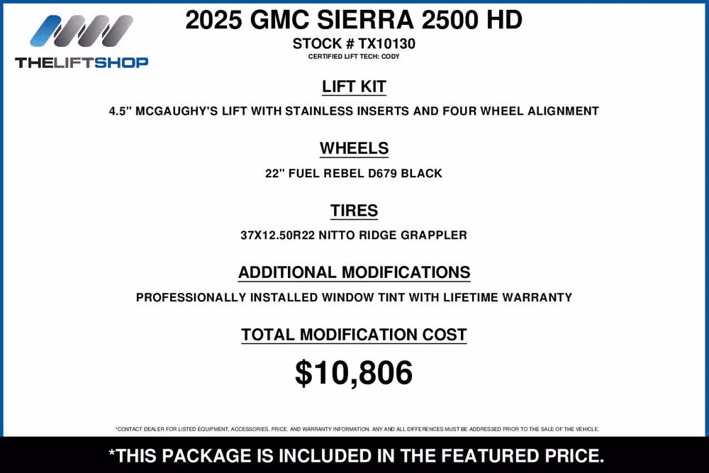 2025 GMC Sierra 2500HD AT4X Crew Cab Image 2