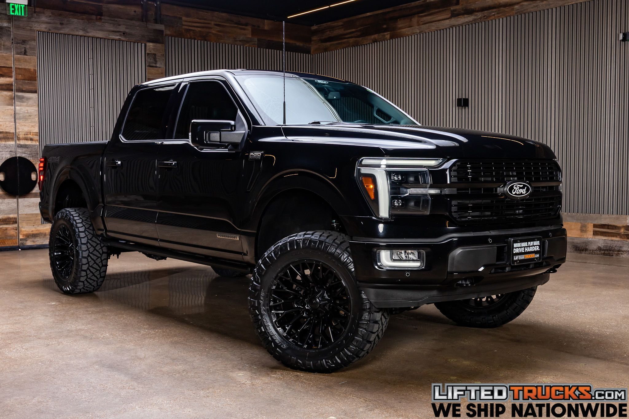 Agate Black 2024 Ford F-150 Pickup Truck Four-Wheel Drive Automatic