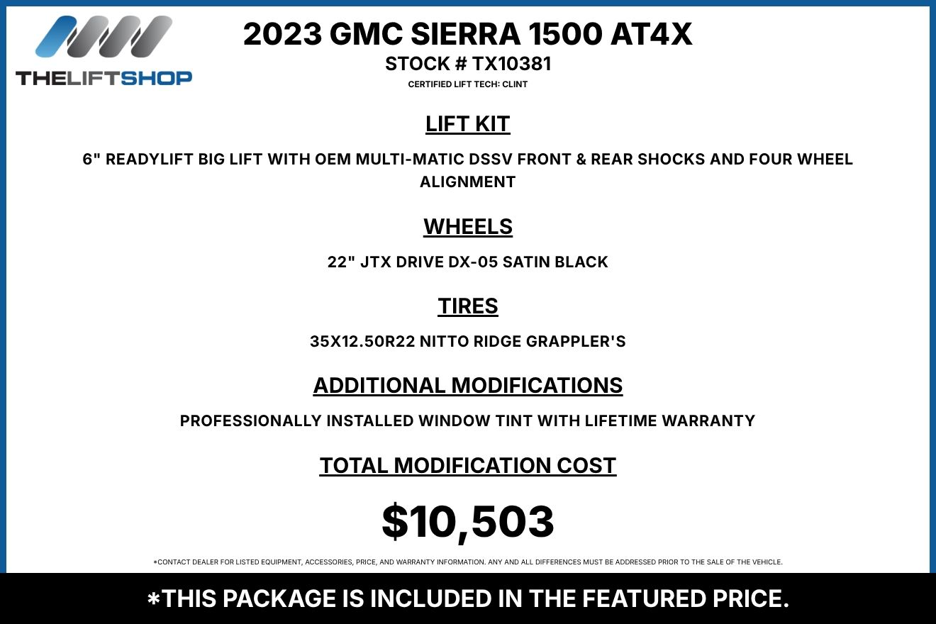 2023 GMC Sierra 1500 AT4X Crew Cab Image 2