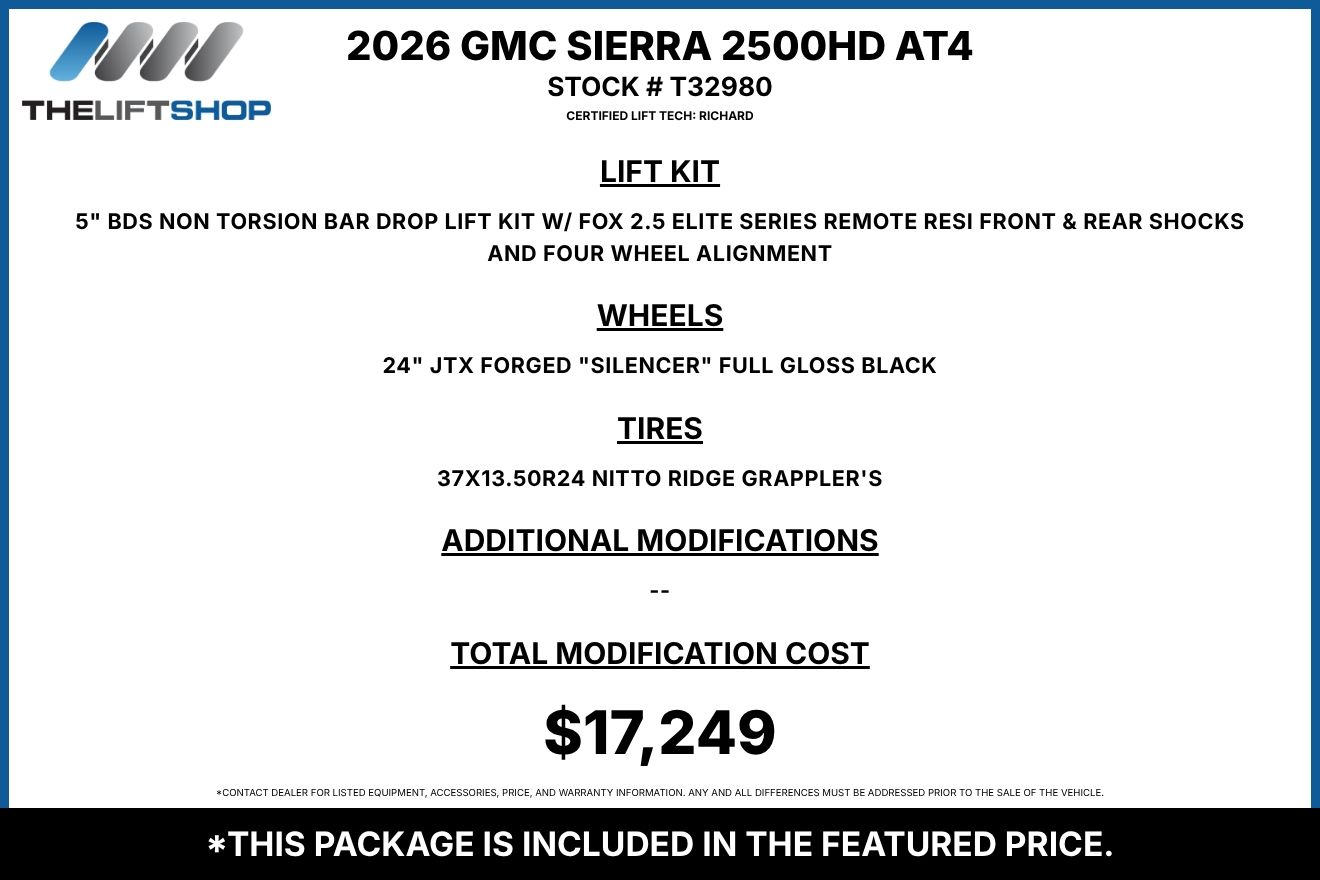 2026 GMC Sierra 2500HD AT4 Crew Cab Image 2