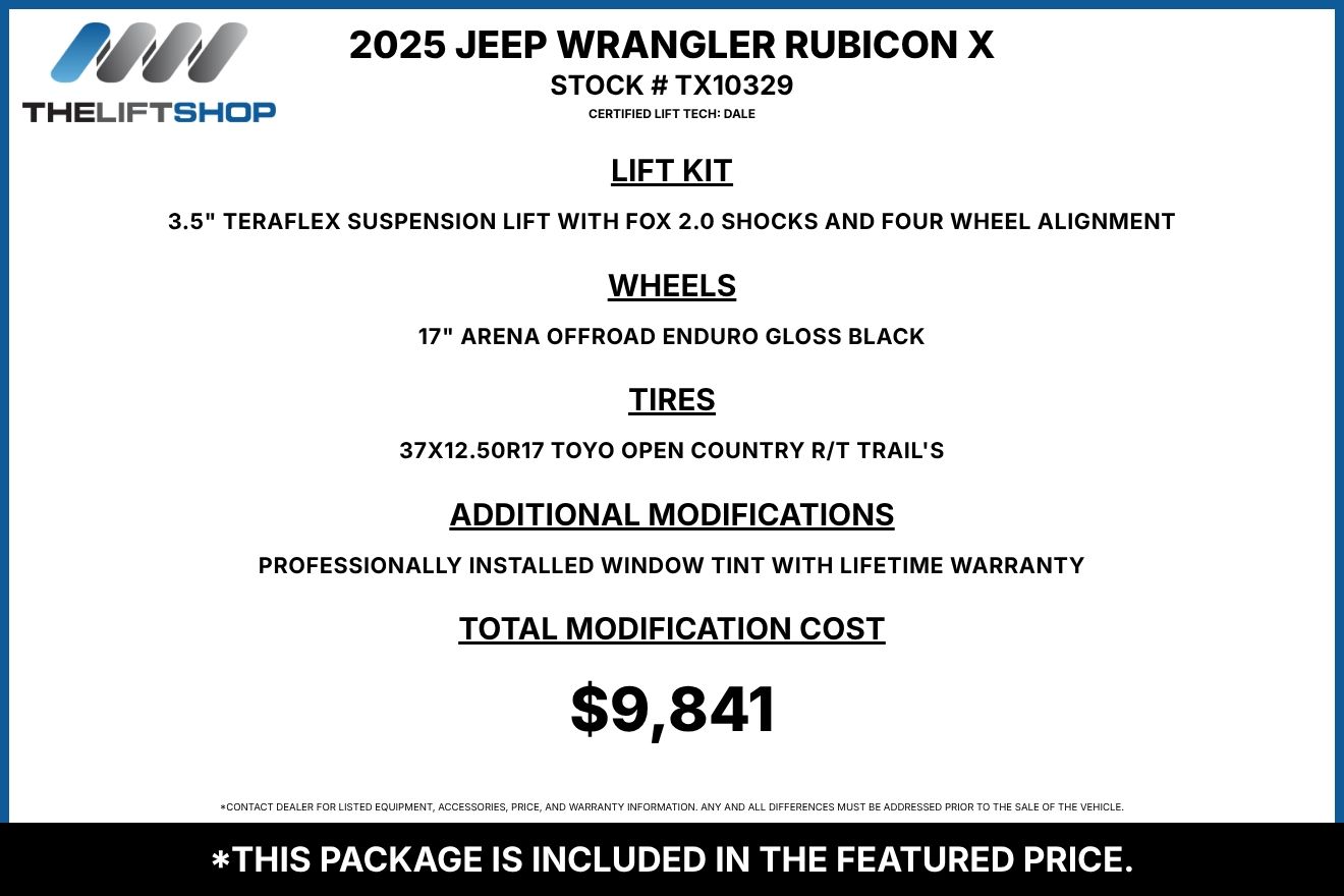 2025 Jeep Wrangler Rubicon X Image 2