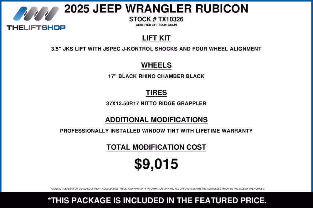 2025 Jeep Wrangler Rubicon X Image 2