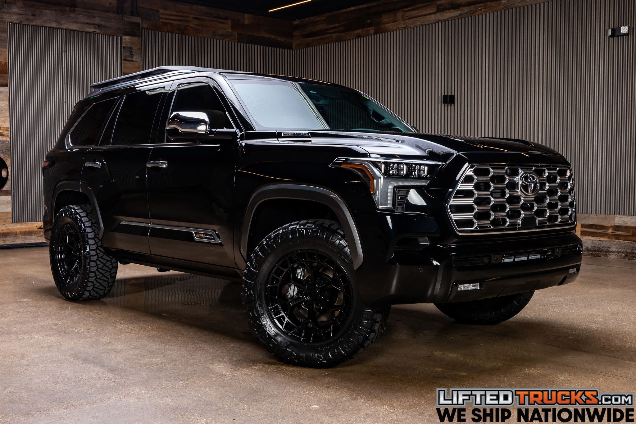 Midnight Black Metallic 2026 Toyota Sequoia SUV / Crossover Four-Wheel Drive Automatic