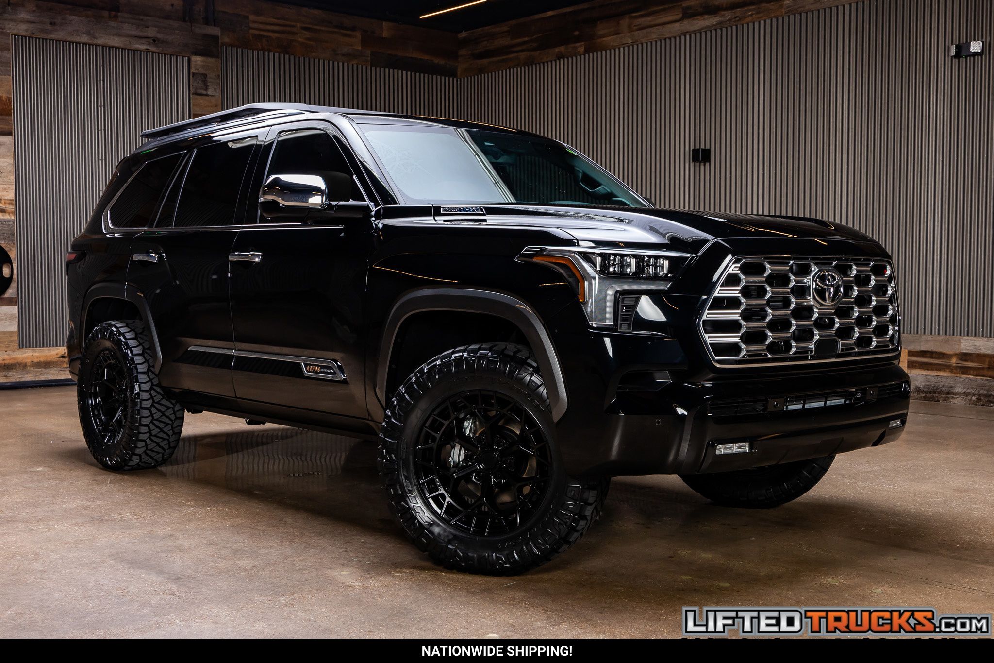 Midnight Black Metallic 2026 Toyota Sequoia SUV / Crossover Four-Wheel Drive Automatic