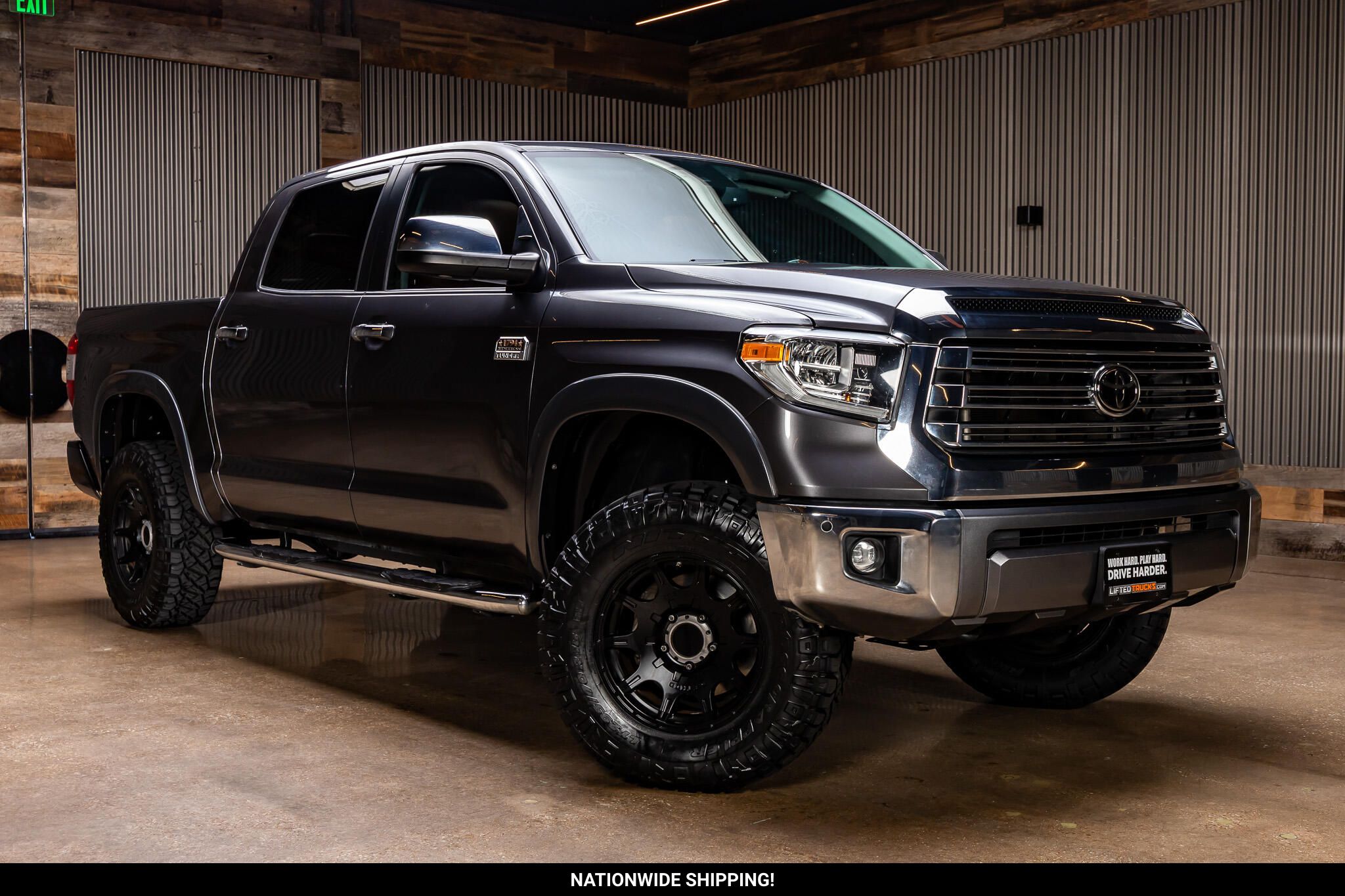 Magnetic Gray Metallic 2020 Toyota Tundra Pickup Truck Four-Wheel Drive Automatic
