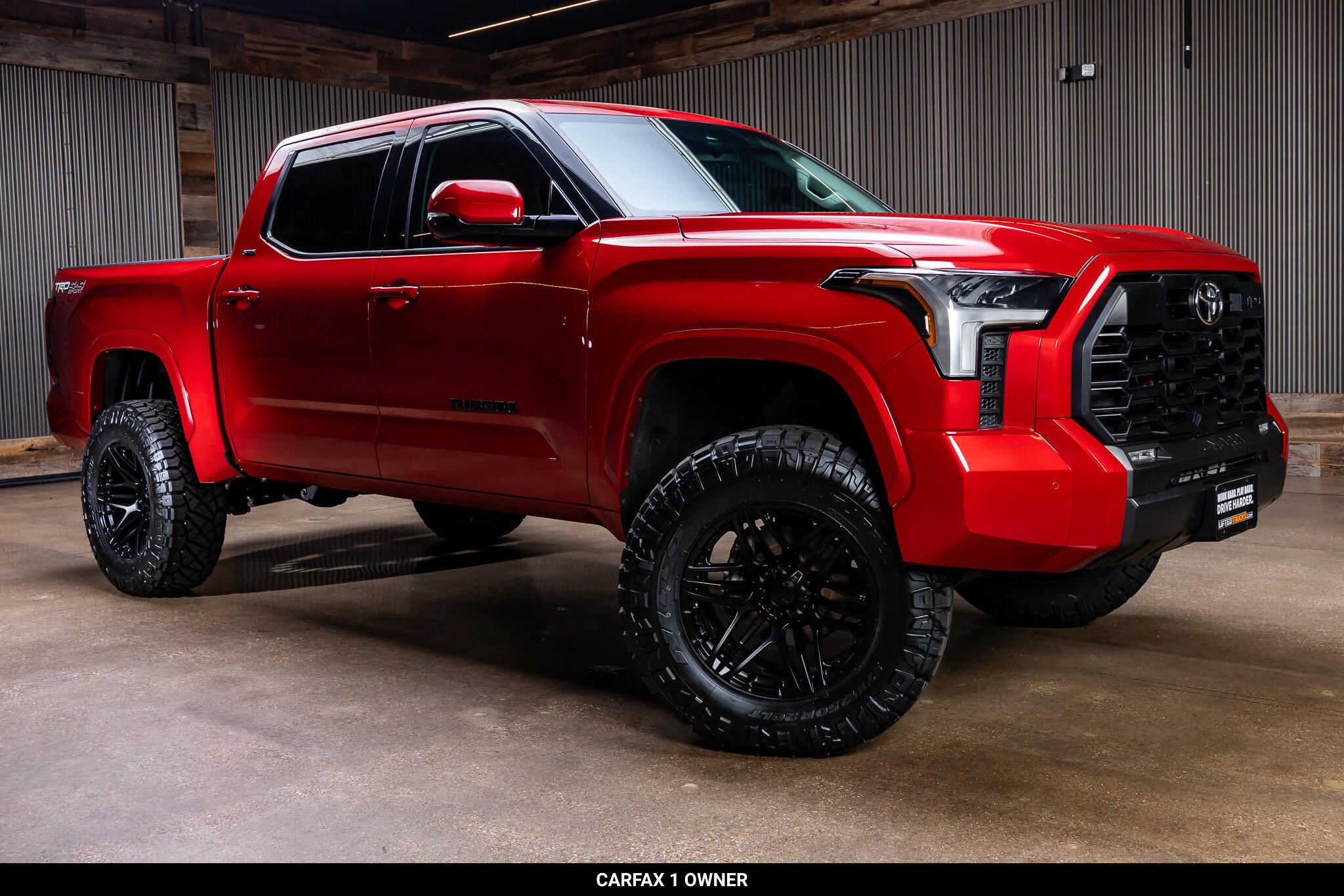 Supersonic Red 2023 Toyota Tundra Pickup Truck Four-Wheel Drive Automatic