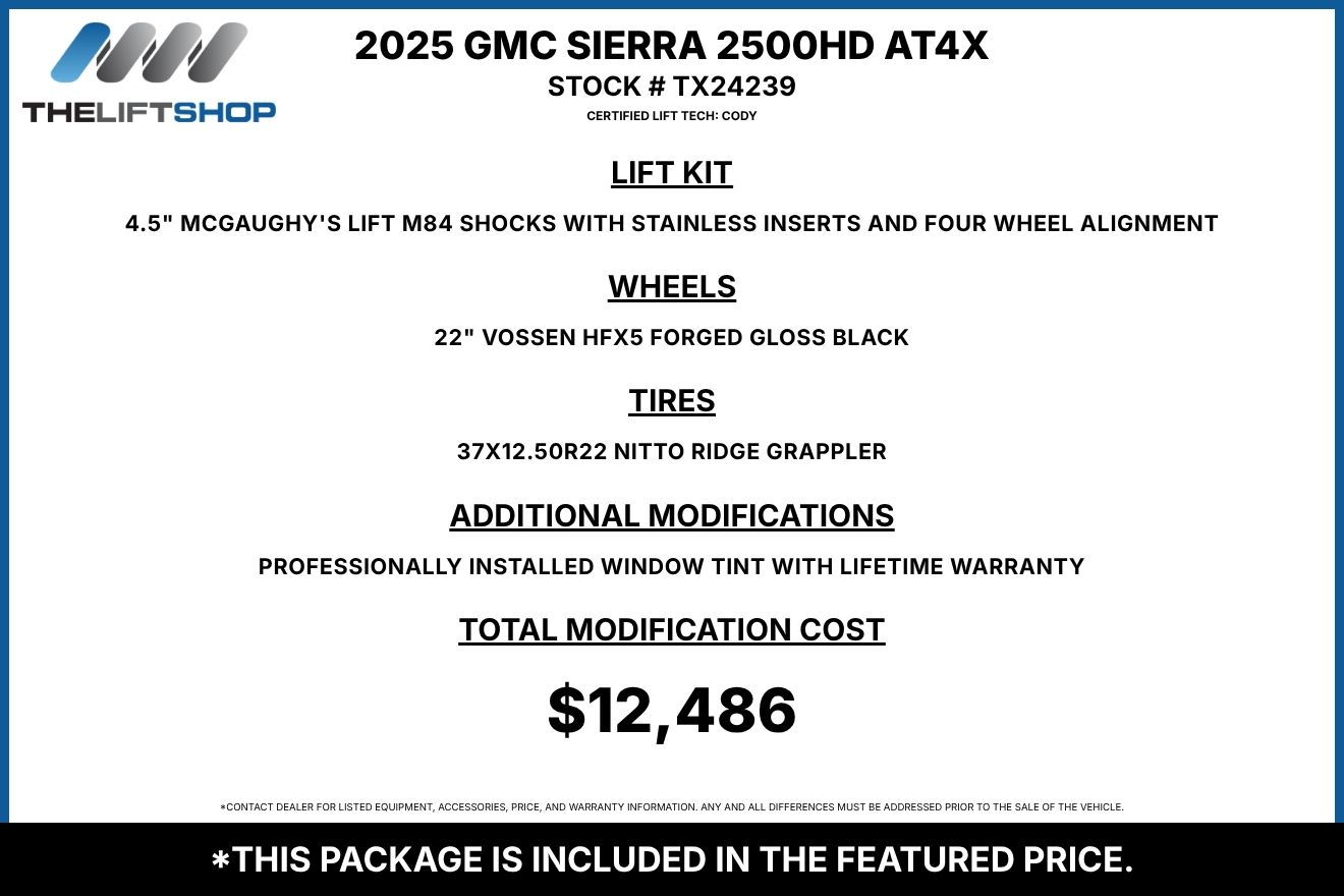 2025 GMC Sierra 2500HD AT4X Crew Cab Image 2