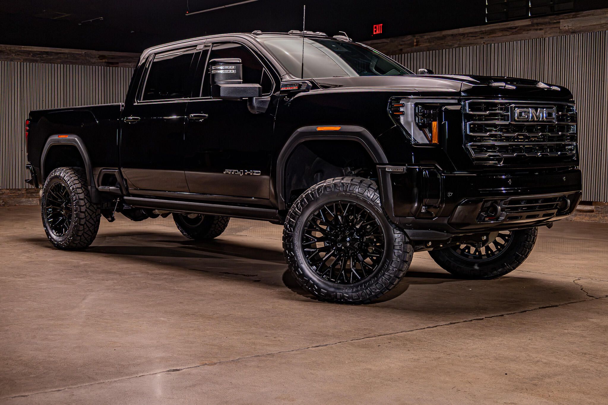 Onyx Black 2026 GMC Sierra 3500HD Pickup Truck Four-Wheel Drive Automatic