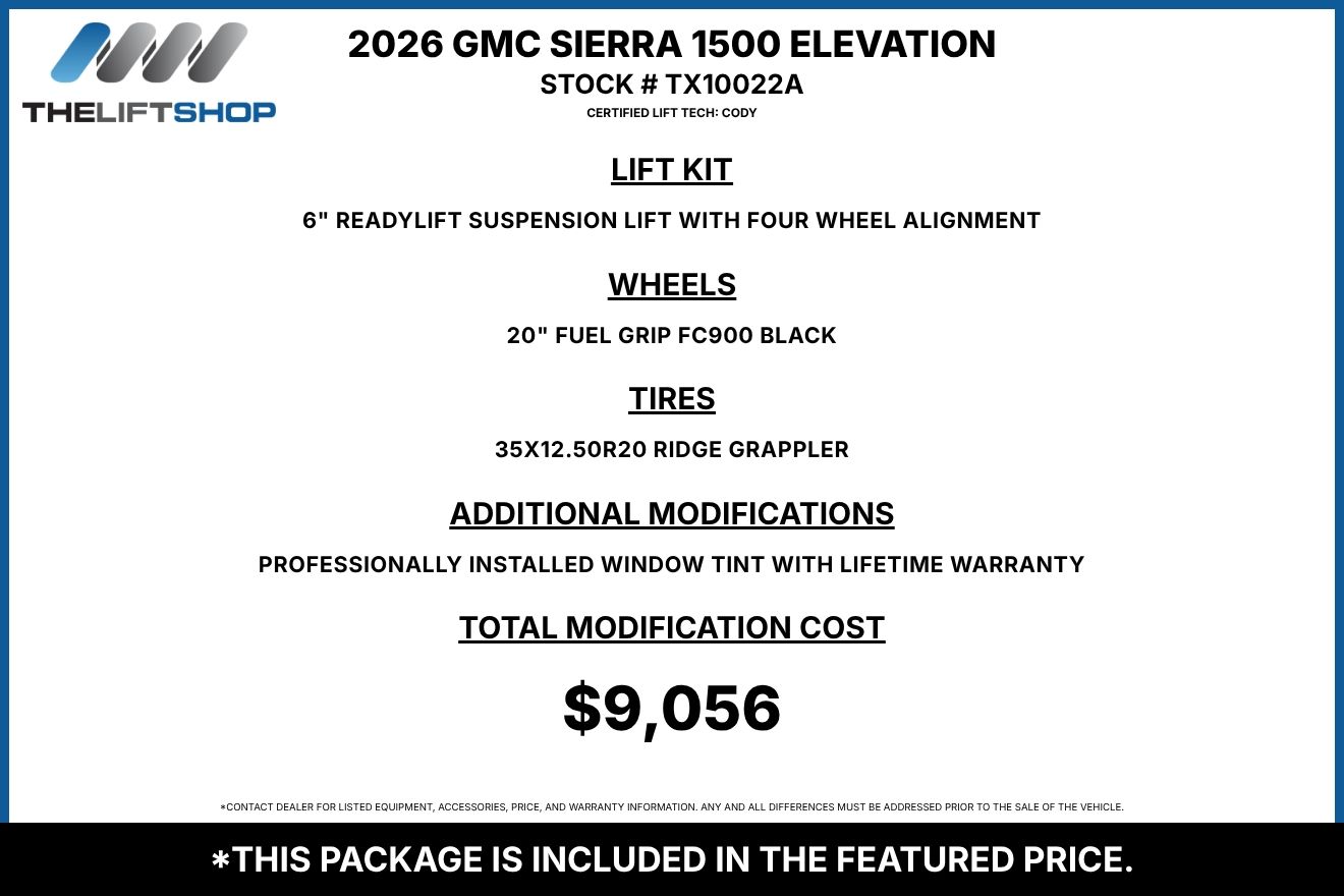 2026 GMC Sierra 1500 Elevation Crew Cab Image 3