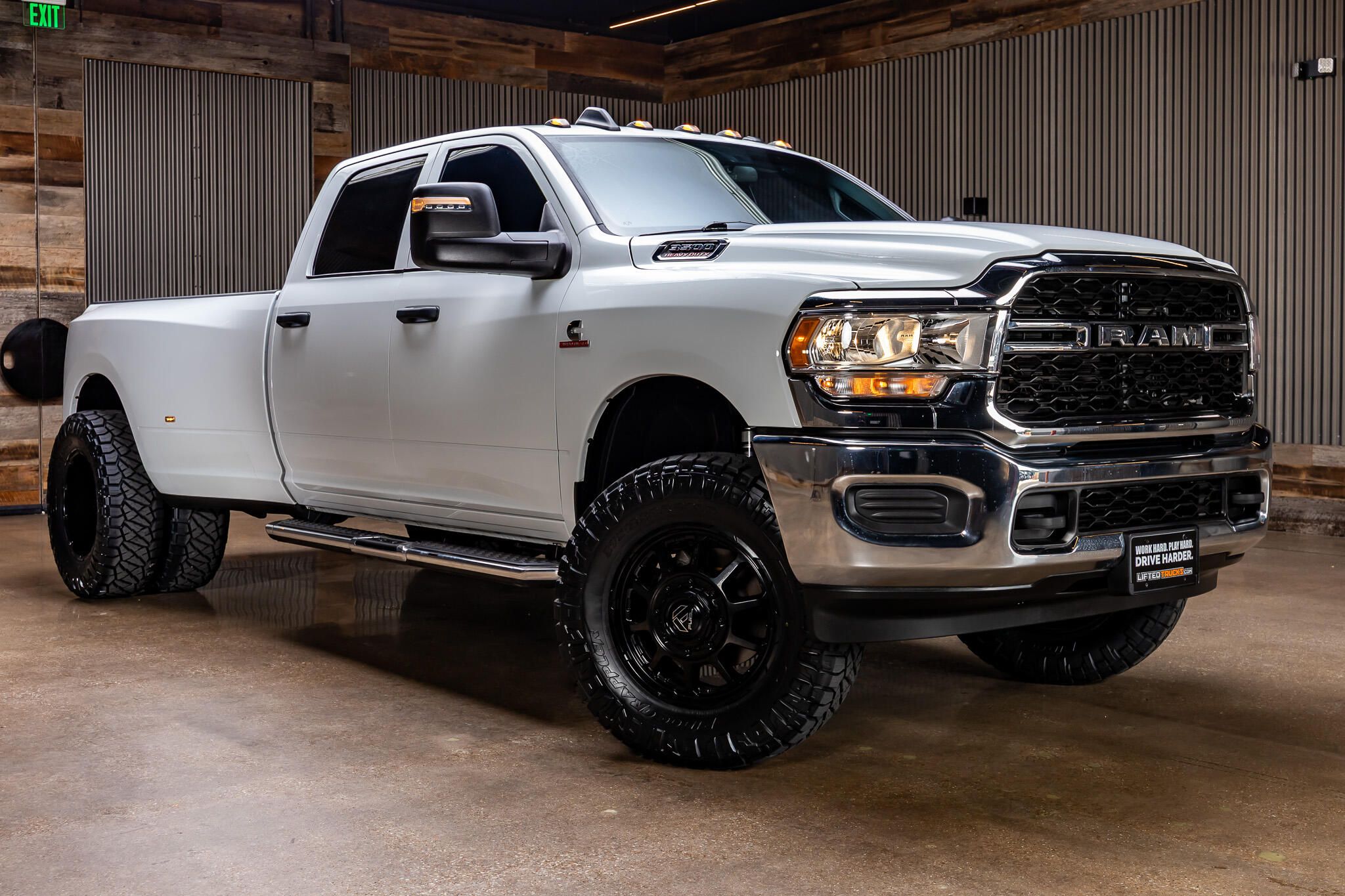 Bright White Clear Coat 2024 RAM 3500 Pickup Truck Four-Wheel Drive Automatic