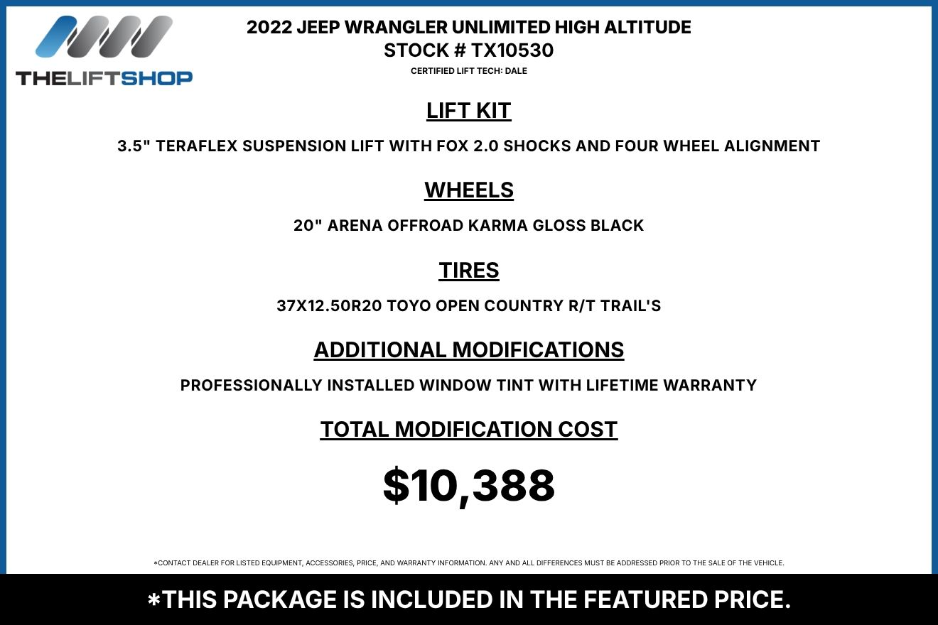 2022 Jeep Wrangler Unlimited High Altitude Image 3