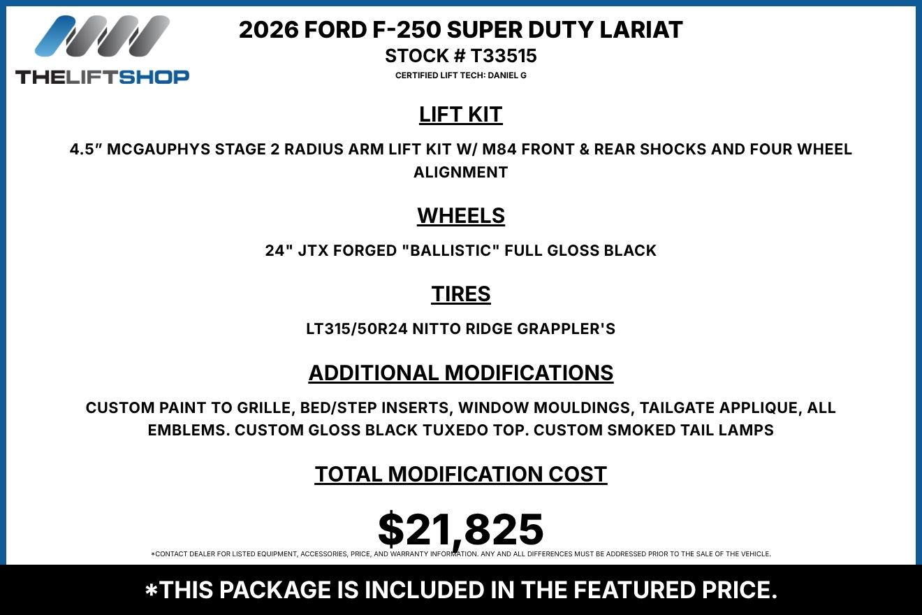 2026 Ford F-250 Super Duty Lariat Crew Cab Image 2