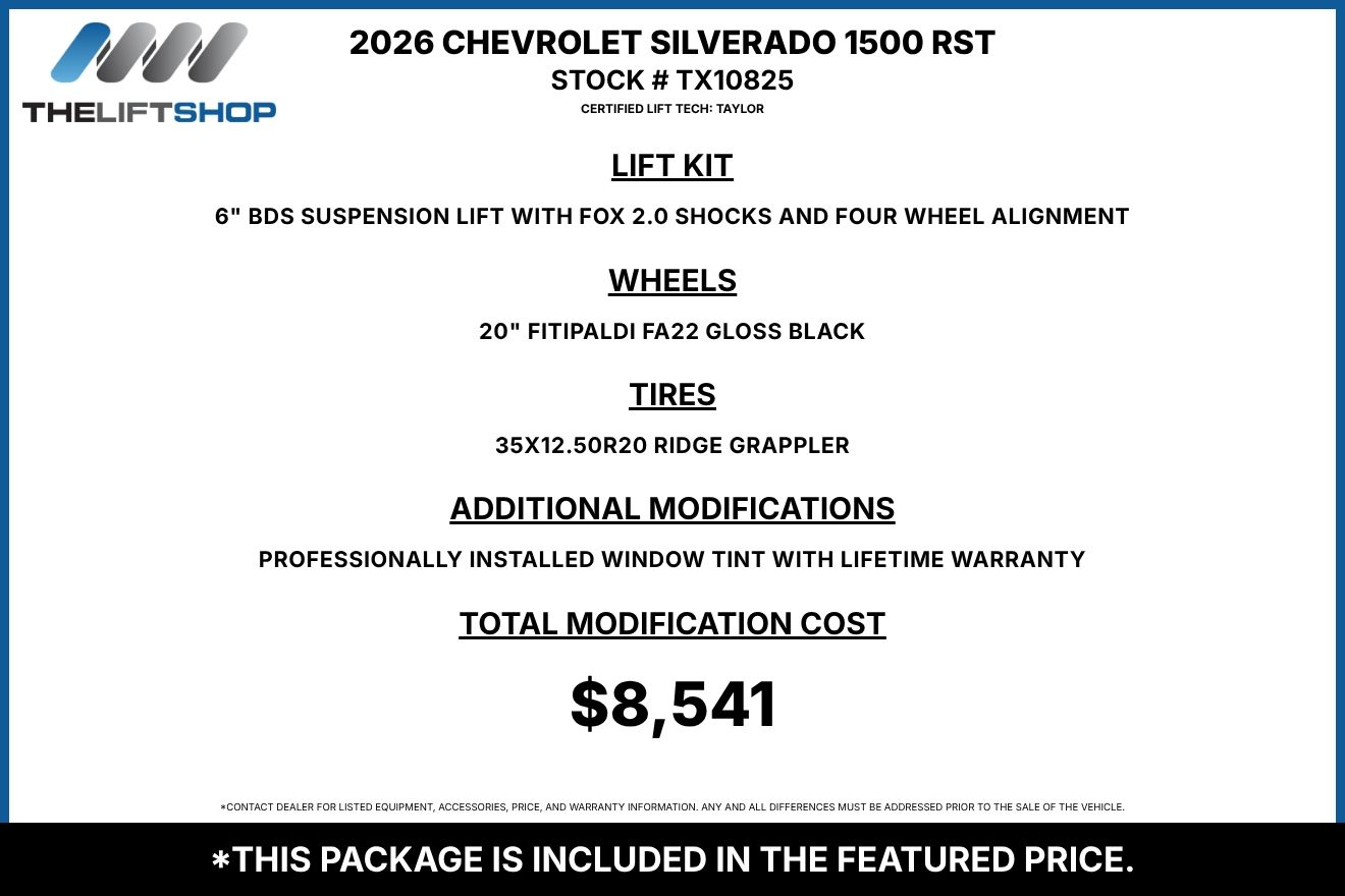 2026 Chevrolet Silverado 1500 RST Crew Cab Image 2