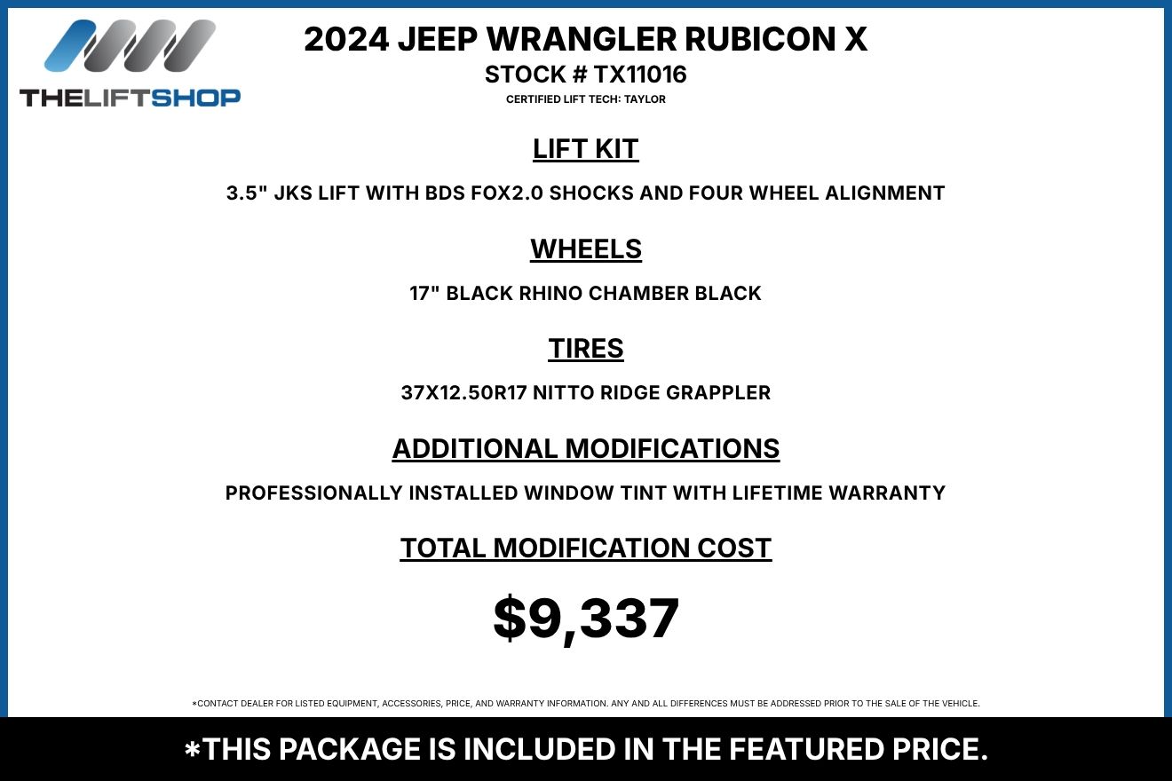 2024 Jeep Wrangler Rubicon X Image 3