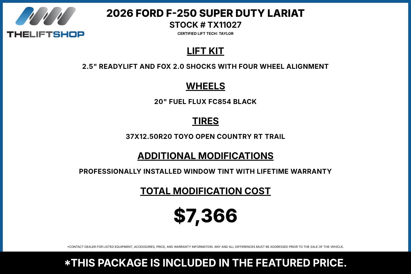 2026 Ford F-250 Super Duty Lariat Crew Cab Image 3