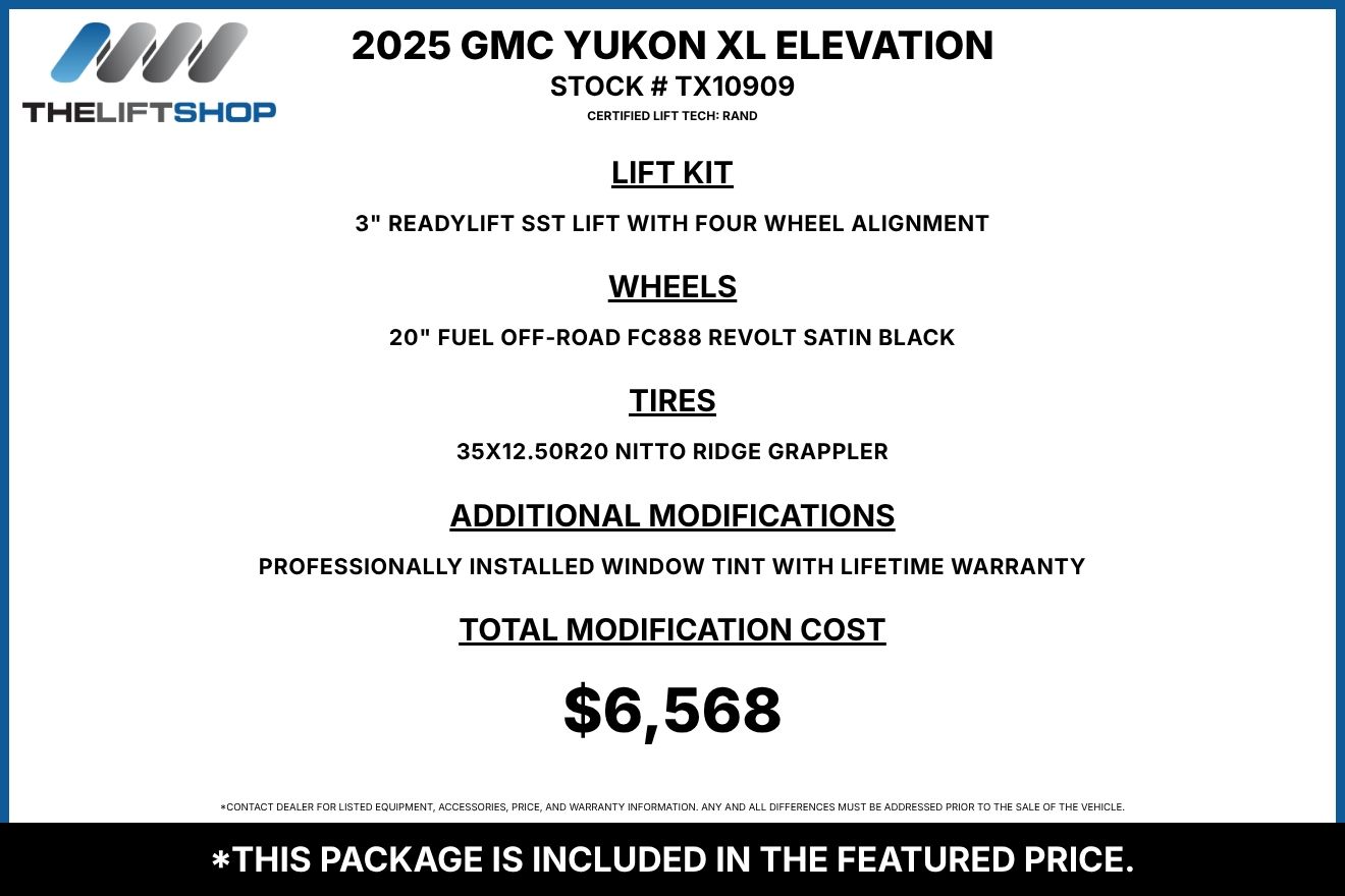 2025 GMC Yukon XL Elevation Image 3