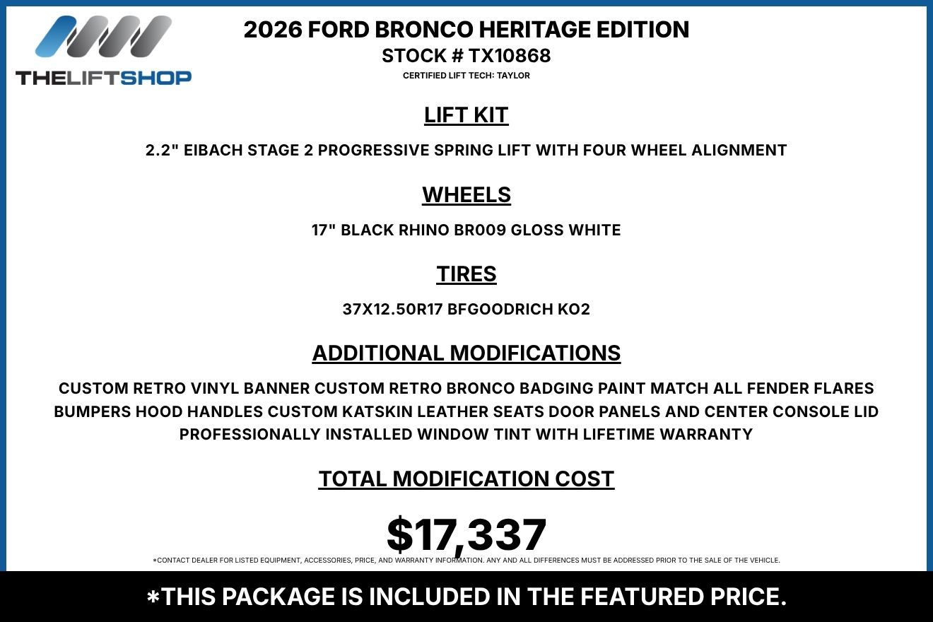 2026 Ford Bronco Heritage Edition Image 2