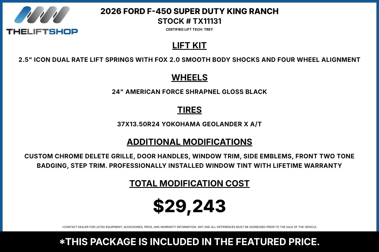 2026 Ford F-450 Super Duty King Ranch Crew Cab Image 2