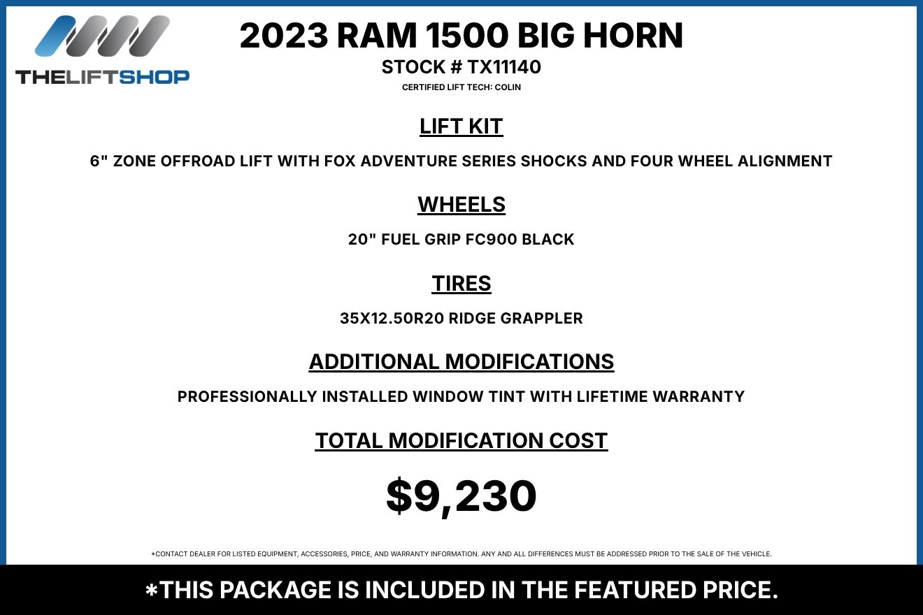 2023 Ram 1500 Big Horn Crew Cab Image 3