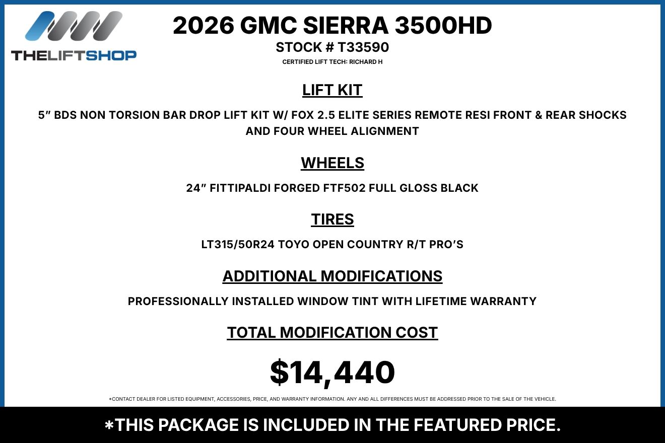 2026 GMC Sierra 3500HD AT4 Crew Cab Image 2