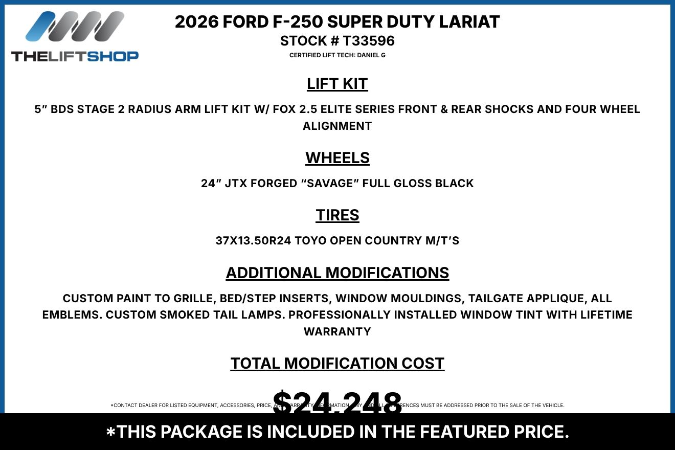 2026 Ford F-250 Super Duty Lariat Crew Cab Image 2