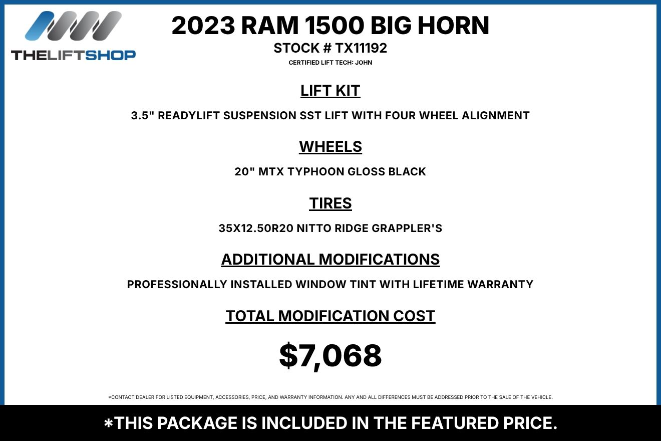 2023 Ram 1500 Big Horn Crew Cab Image 2