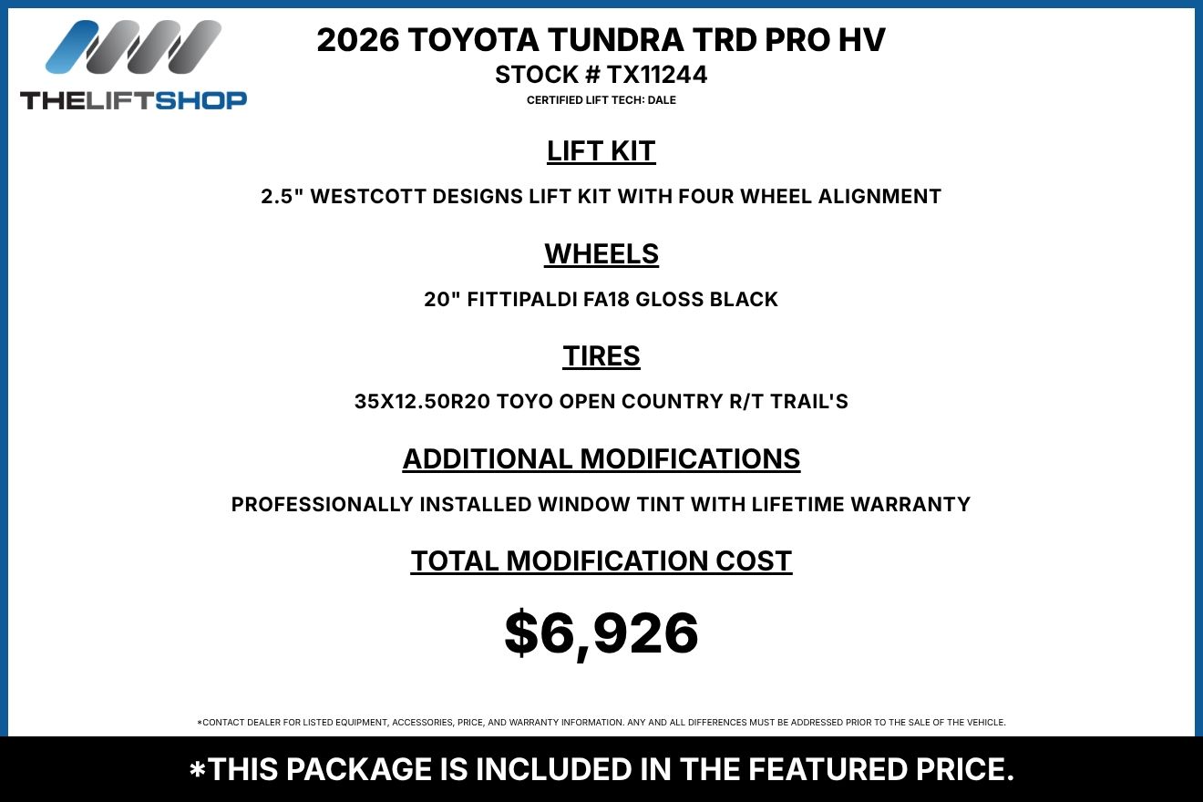 2026 Toyota Tundra TRD Pro HV CrewMax Image 2